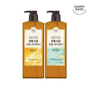 [1+1] 유황 소금 보들 바디워시 600g 2입