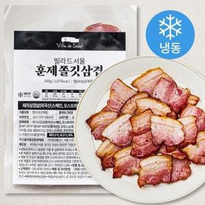 빌라드서울 훈제 쫄깃 삼겹 (냉동), 350g, 1개 one option