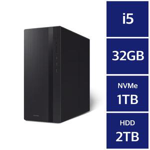 삼성 데스크탑5 DM500TGZ-AD5A Win11Pro / 32GB 램 / NVMe SSD 1TB + HDD 2TB / 윈도우11pro//