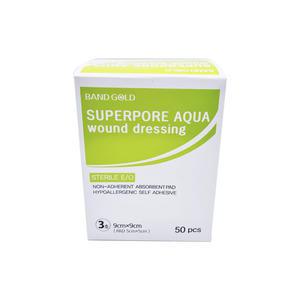 밴드골드 슈퍼포아 아쿠아 Superpore 9cmx9cm 50EA