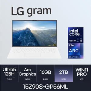 HMC / LG전자 그램15 / 15Z90S-GP56ML (RAM 16GB / NVMe 2TB / WIN11PRO)