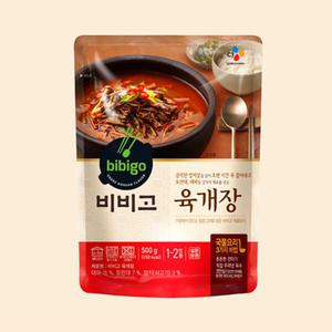 CJ제일제당 비비고 육개장 500g x 6개