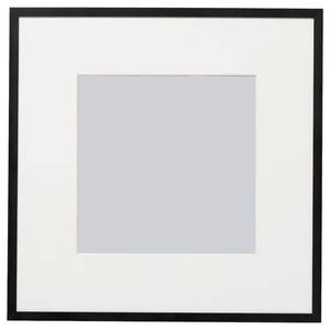 이케아 롬비켄 액자32x32 블랙 프레임32.5x32.5cm 내용물32x32cm 알루미늄