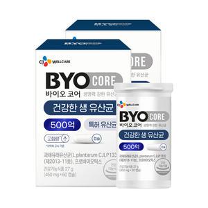 CJ바이오코어 건강한 생유산균 500억, 1개월분, 60캡슐, 2개
