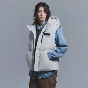 클라이드엔 유니 후드 패딩 베스트 FODVT441 82