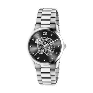 GUCCI YA1264125 G타임리스 남녀공용 메탈 쿼츠 38mm