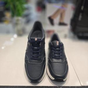[허시파피] 세이브존04 남성컴포트손안대고신는캐주얼스니커즈4.5cm 네이비  3MR55 (S29950615)