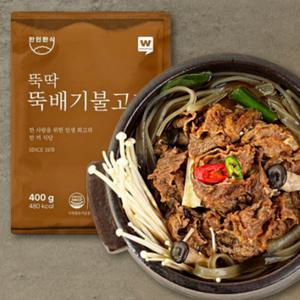 한인한식 뚝딱 뚝배기 불고기 400gx10팩