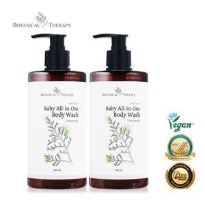 [보타니컬테라피]NEW 1+1 리프세라 대용량 아기 신생아 올인원 바디워시 500ml