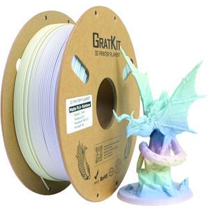 3D프린터 필라멘트 고속 무광 레인보우 PLA METTE 1kg 1.75mm 프라임3D 프로스팅 케익
