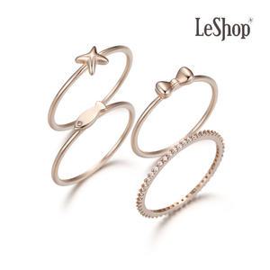 [르샵주얼리] 14K 딜라이트 반지 2종 세트 (GoldPlated)_LJ5031BRR