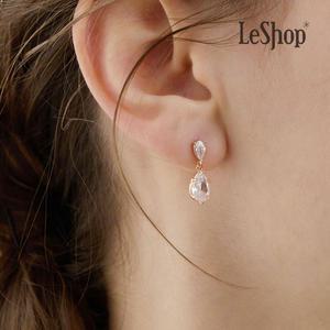 [르샵주얼리] 14K 물방울 드롭 귀걸이(GoldPlated)_LJ5035BRE