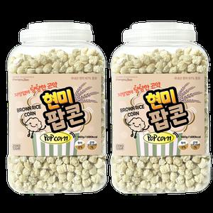 무설탕 제로 곤약 현미 팝콘 건강 간식 460g 2개