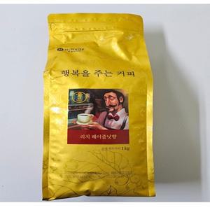 맥널티 리치 헤이즐넛향 분쇄 원두커피 1kg