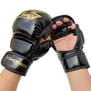 MMA 빵글러브 오픈핑거 복싱 화이트 글러브 훈련 무에타이 mma 오픈핑거글러브 스파링