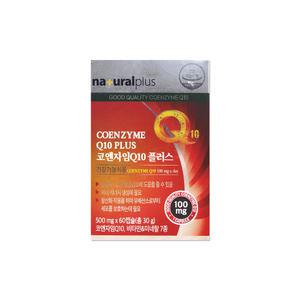 내츄럴플러스 코엔자임 Q10 플러스 500mg 60캡슐/mj