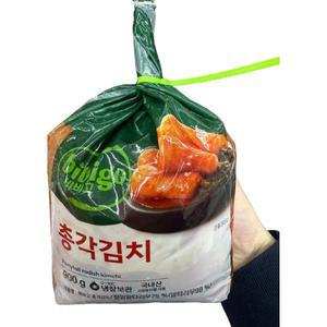 CJ 제일제당 [엄마맛집]비비고 총각김치 900g 아삭아삭 시원한맛 건강한 집밥 간단한끼 봄 식재료