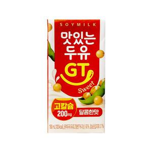 남양 맛있는두유GT 달콤한맛 190mlx24팩x3박스 고칼슘