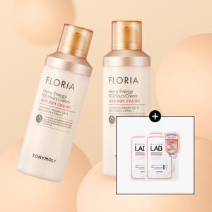 [2pack](대용량)플로리아 뉴트라 에너지 100시간 크림 100ml(+마스크팩2매)