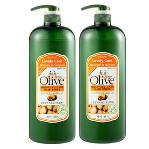 대용량 샴푸 린스 촉촉 올리브 1500ml 2개