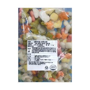 오색모양떡 1kg