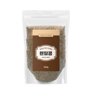 푸드모아 렌틸콩 렌틸 캐나다산 슈퍼푸드 곡물 500g