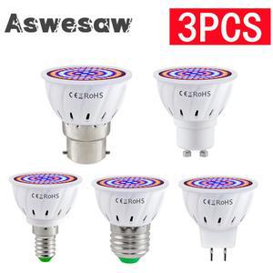 우산형 식물등 3PCS LED 성장 생장등 빛 E27 E14 MR16 GU10 스펙트럼 온실 수경 조명 램프 실내 식물 Lampada