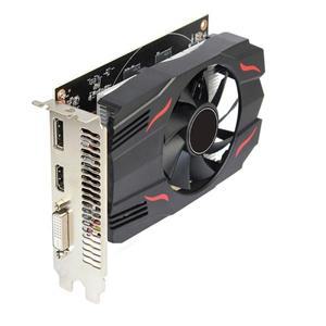 데스크탑 PC 게임용 비디오 오피스 그래픽 카드, RX 550 컴퓨터 구성 요소, RX550 4GB GPU GDDR5 14Nm, 128