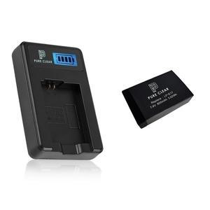 퓨어클리어 캐논 LP-E17 배터리1+충전기1 EOS R50V 파워샷 V1
