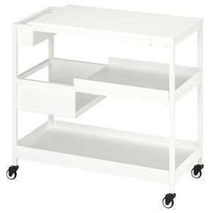 이케아 이동선반 카트 스틸 수납장 80x40x75 트로펜