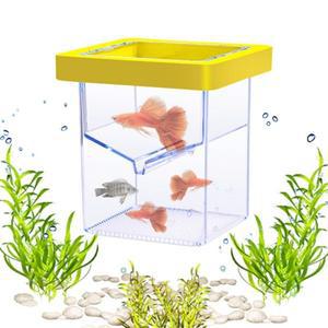물고기 탱크 부화장 사육 상자 FishTanks 종축 흡입 컵 용기 수족관 익숙해지는 인큐베이터