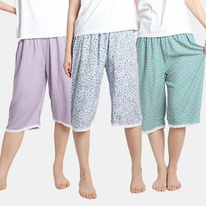 온시크릿 레이온 레이스 7부 잠옷바지 E5 여성용