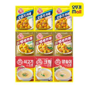 [본사직영][3+3] 오뚜기 분말카레/분말스프 백세카레 양송이스프 골라담기 모음전
