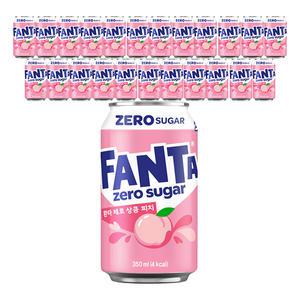 환타 제로 피치, 350ml, 24개