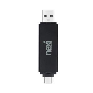 넥시 NX-U3130CR OTG 양면콤보 메모리 카드리더기 nx610