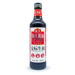 하이텐 금표생추 간장 500ml  양조간장 중국식품 해천 해산물