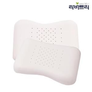 2개세트 천연라텍스 땅콩형 기능성베개
