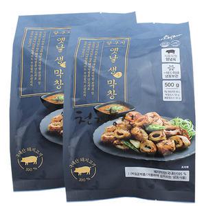 달구지 옛날생막창500gX2팩/국내산돼지막창/담백/고소