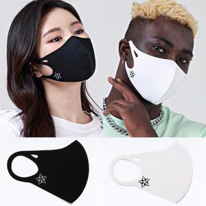 LXP579 구리나노섬유 반영구 패션마스크 스타 문양 프린트 버전 (베이직 라인)
