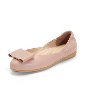 갤러리아 세라 여성 소가죽 컴포트 펌프스 플랫 기획전 5종 C21P406 분홍 1CM
