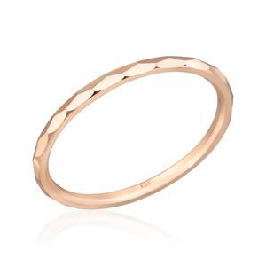 [비앤비골드] 14K/18K 1.3mm 웨이브 컷팅 할로우링 반지NPR24435