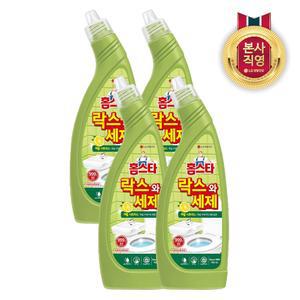 홈스타 락스와세제 허벌 시트러스 750ml 4개
