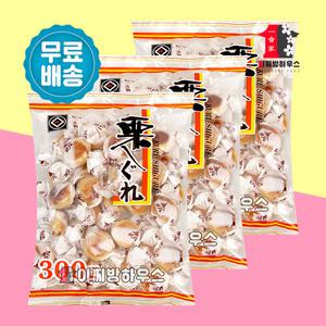 사토 쿠리시구레 300g x3개 일본밤만쥬 일본밤과자 일본과자 화과자 밤빵 밤만주