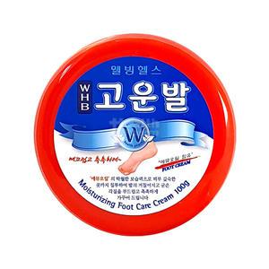 웰빙헬스 WHB 고운발 크림 100g 1개 /각질제거/풋크림