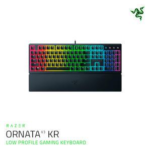 레이저코리아 오나타 V3 한글자판 유선 게이밍 키보드 / Razer Ornata V3 KR