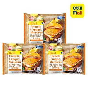 오뚜기 리얼 프렌치 크로크무슈 오리지널 130g 4입x3개