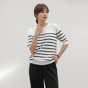 크런치반팔니트