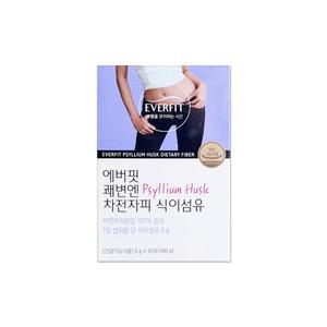 내츄럴플러스 에버핏 쾌변엔 차전자피 식이섬유 6g 30포/mj