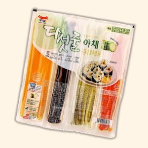 김밥만들기재료 따로안사는 김밥속재료세트 5줄용 245g