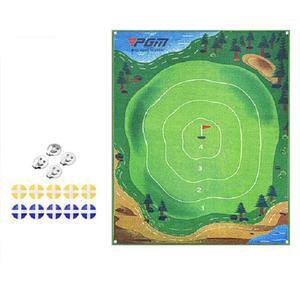 PGM 다트 게임 골프 매트 +찍찍이 골프공 10P + 벽걸이 후크4P세트